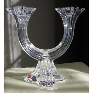 Mikasa Crystal Candleabra in Original Box